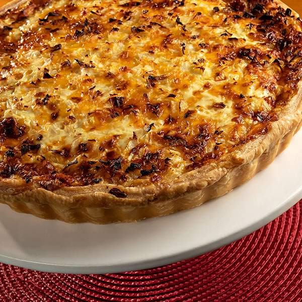 Prato com quiche