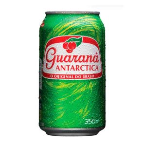 Foto de latinha de guaraná Antártica