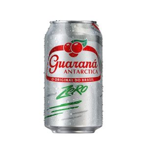 Foto de latinha de guaraná Antártica Zero